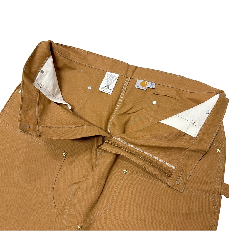 ��̤�����ʡ� Carhartt �����ϡ��ȡ�Double Knee Painter Pants ���֥�ˡ� �ڥ��󥿡��ѥ�ġ�col.BROWN DUCK��size:W42��L30ɽ�������å����ϡ�COTTON100%��MADE IN U.S.A. ����šۡ�Ź�޻����Բġ�