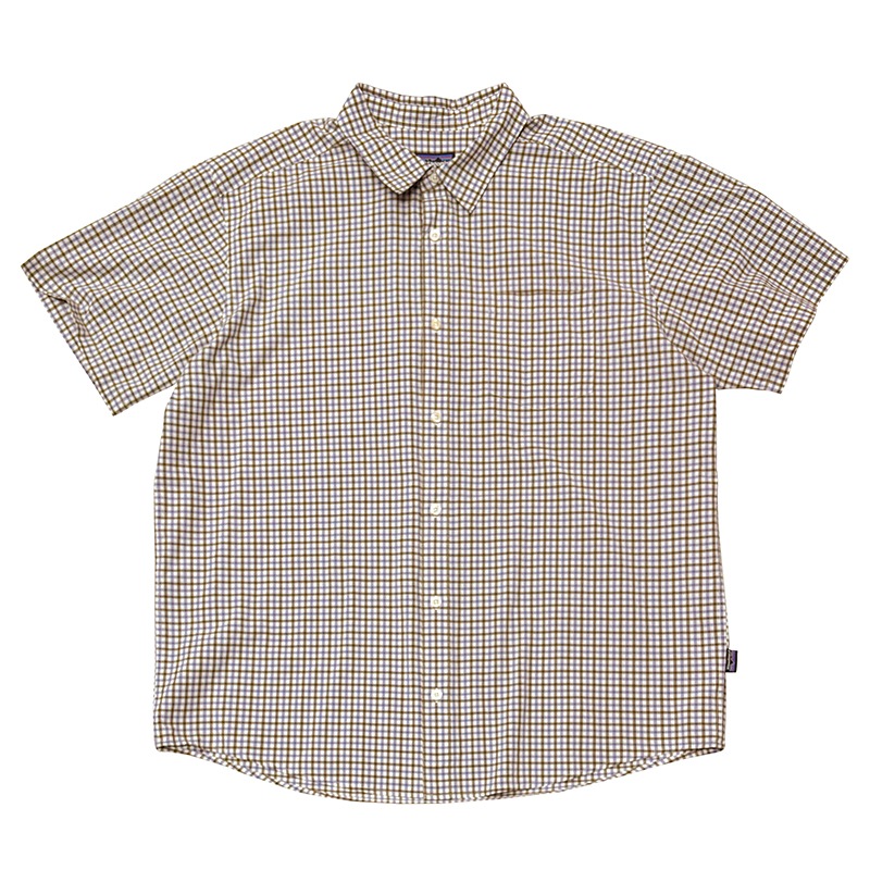 patagonia �ѥ����˥���S/S SHIRTS ���硼�ȥ��꡼�� ����ġ�col.PURPLE��BROWN��size:XL�����åȥ�ݥ��Ǻࡡ��USED �桼���ɡۡ���šۡ�Ź�޻����Բġ�