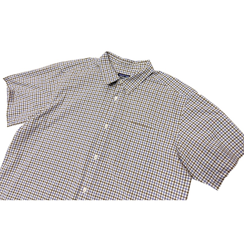 patagonia �ѥ����˥���S/S SHIRTS ���硼�ȥ��꡼�� ����ġ�col.PURPLE��BROWN��size:XL�����åȥ�ݥ��Ǻࡡ��USED �桼���ɡۡ���šۡ�Ź�޻����Բġ�