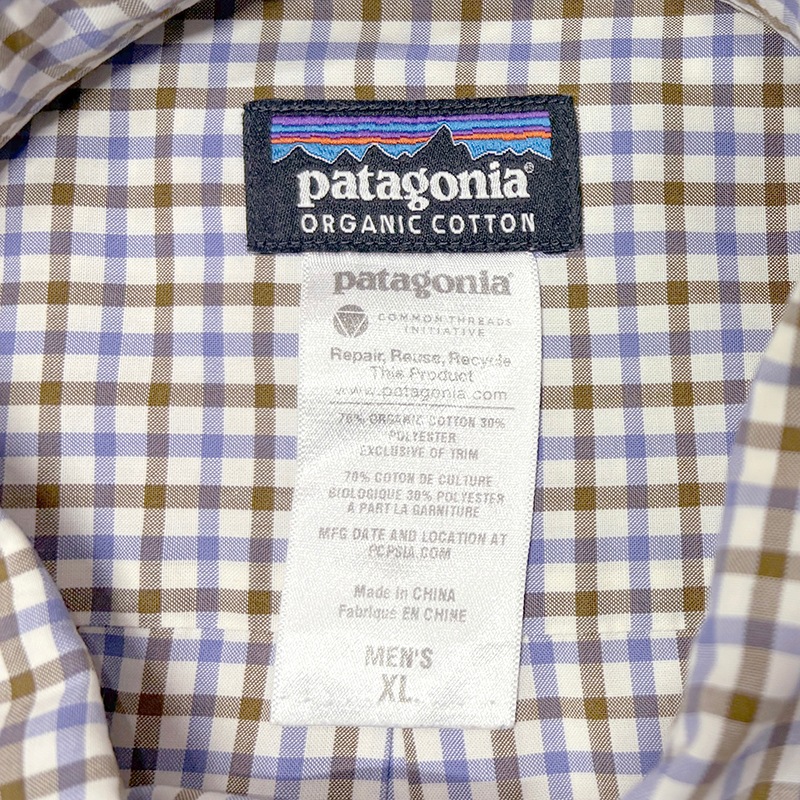 patagonia �ѥ����˥���S/S SHIRTS ���硼�ȥ��꡼�� ����ġ�col.PURPLE��BROWN��size:XL�����åȥ�ݥ��Ǻࡡ��USED �桼���ɡۡ���šۡ�Ź�޻����Բġ�