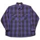 90s��FIELD&STREAM �ե�����ɡ����ȥ꡼�ࡡL/S Flannel Shirt ���󥰥��꡼�� �ե��ͥ� ����ġ������å�����col.PURPLE��size:XXL��������VINTAGE �ӥ�ơ����ۡ���šۡ�Ź�޻����Բġ�