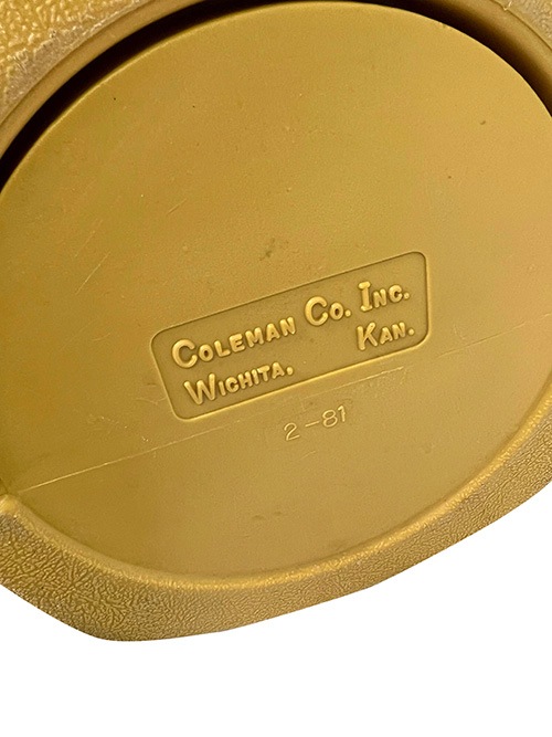 1981ǯ��¤��Coleman ������ޥ� CARRY CASE ����꡼������������ॷ���륱��������󥿥󥱡������ץ饹���å� ��Antique ����ƥ������ۡ���š�
