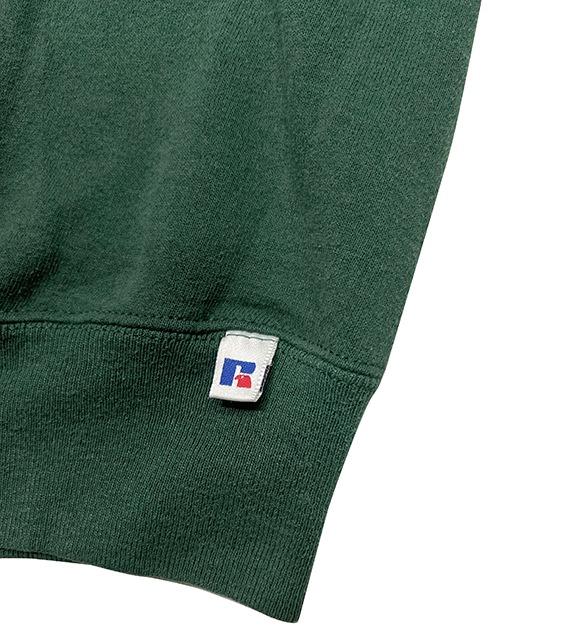 ��SALE 20%OFF�� 90s��RUSSELL ATHLETIC ��å��� ��������å���CREW NECK SWEAT ���롼�ͥå� �������åȡ�col:GREEN��size:XXL��FREE WILL BAPTIST��Made in USA������ꥫ����BIG SIZE ��VINTAGE ������ơ����ۡ���šۡ�Ź�޻����Բġ�