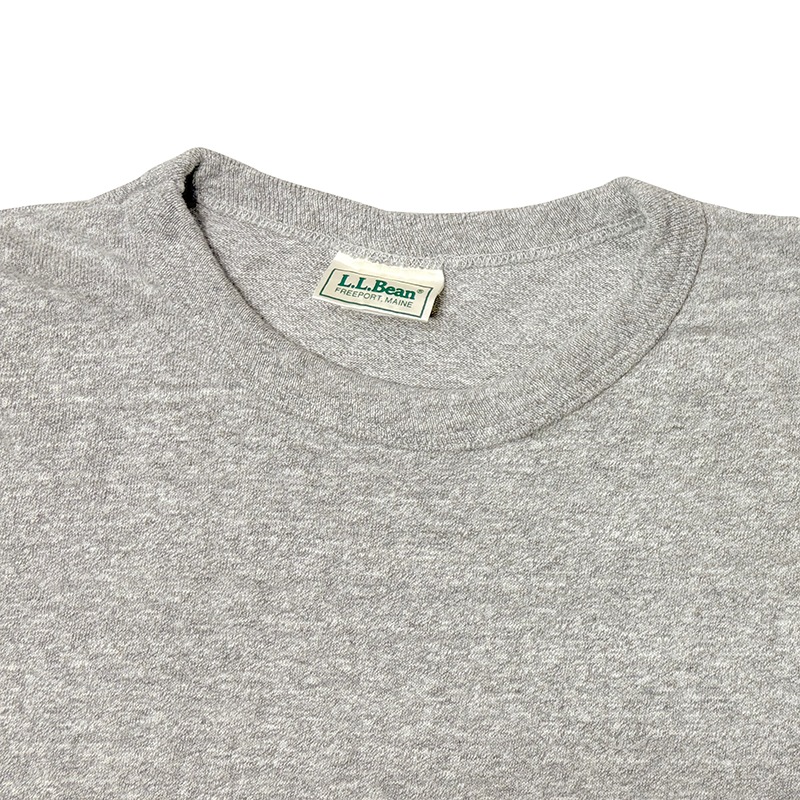 80sL.L.BEAN made by Champion 륨ӡ ᥤ Х ԥS/S T-SHIRTS 硼ȥ꡼ Tġ88/12ϡcol.HEATHER GRAYsize:X-LARGEMade in U.S.A.VINTAGE ơۡšۡŹ޻Բġ
