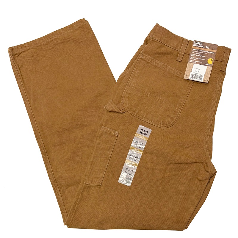 ��SALE 20%OFF�ۡ�̤�����ʡ� Carhartt �����ϡ��ȡ�Single Knee Painter Pants ���󥰥�ˡ� �ڥ��󥿡��ѥ�ġ�col.BROWN DUCK��size:W36��L34ɽ�������å����ϡ�COTTON100% ����šۡ�Ź�޻����Բġ�