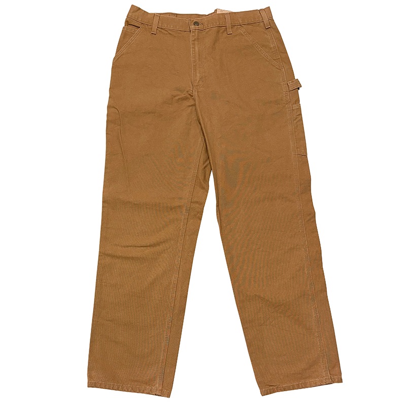 ��SALE 20%OFF�ۡ�̤�����ʡ� Carhartt �����ϡ��ȡ�Single Knee Painter Pants ���󥰥�ˡ� �ڥ��󥿡��ѥ�ġ�col.BROWN DUCK��size:W36��L34ɽ�������å����ϡ�COTTON100% ����šۡ�Ź�޻����Բġ�