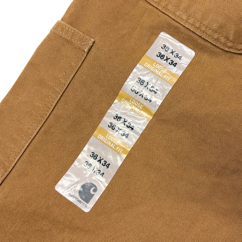 ��SALE 20%OFF�ۡ�̤�����ʡ� Carhartt �����ϡ��ȡ�Single Knee Painter Pants ���󥰥�ˡ� �ڥ��󥿡��ѥ�ġ�col.BROWN DUCK��size:W36��L34ɽ�������å����ϡ�COTTON100% ����šۡ�Ź�޻����Բġ�
