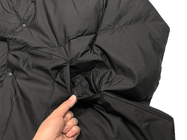 NANGA �ʥ󥬡�DAWN PONCHO MUFFLER ������ �ݥ���� �ޥե顼��2��(BLACK/MOCHA)��650FP��2024FW