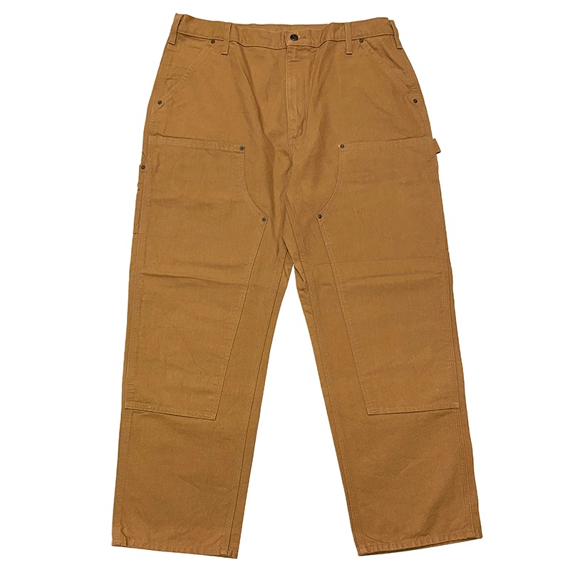 ��SALE 20%OFF�ۡ�̤�����ʡ� Carhartt �����ϡ��ȡ�Double Knee Painter Pants ���֥�ˡ� �ڥ��󥿡��ѥ�ġ�col.BROWN DUCK��size:W38��L32ɽ�������å����ϡ�COTTON100% ����šۡ�Ź�޻����Բġ�