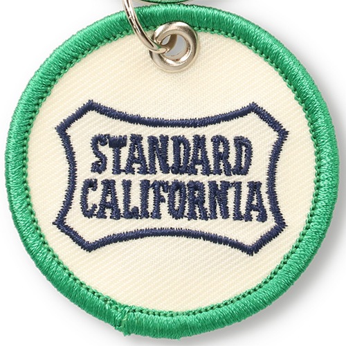 STANDARD CALIFORNIA ����������ɥ���ե���˥� �� HIGHTIDE �� SD Stitch Work Key Holder ���ƥå� ��� �����ۥ������2����WHITE/BROWN��