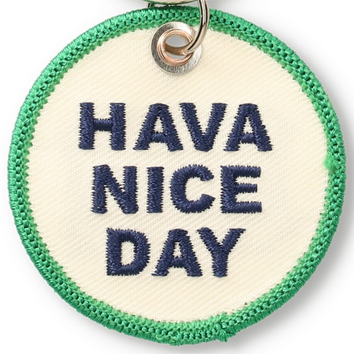 STANDARD CALIFORNIA ����������ɥ���ե���˥� �� HIGHTIDE �� SD Stitch Work Key Holder ���ƥå� ��� �����ۥ������2����WHITE/BROWN��