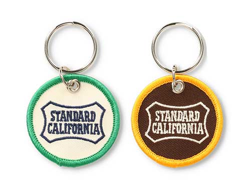 STANDARD CALIFORNIA ����������ɥ���ե���˥� �� HIGHTIDE �� SD Stitch Work Key Holder ���ƥå� ��� �����ۥ������2����WHITE/BROWN��