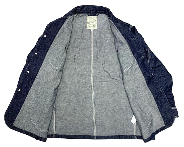 GOHEMP �����إ�ס�COVER ALL JACKET ���С������른�㥱�åȡ��إ�ץǥ˥ࡡ�إ�ץ��åȥ�9oz���㡡�ǥ˥ॸ�㥱�å�