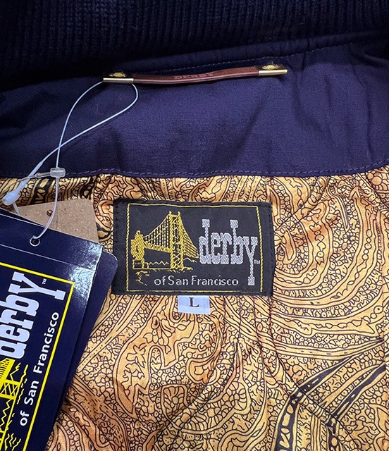 derby of San Francisco �����ӡ����֥���ե�󥷥��� DERBY JACKET�������ӡ����㥱�åȡ�INDIGO NAVY
