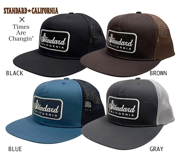 Times are changin'30��ǯ��ǰ���� STANDARD CALIFORNIA ����������ɥ���ե���˥�����åڥ󡡥�å��奭��åס�4����BLACK/BROWN/GRAY/BLUE��