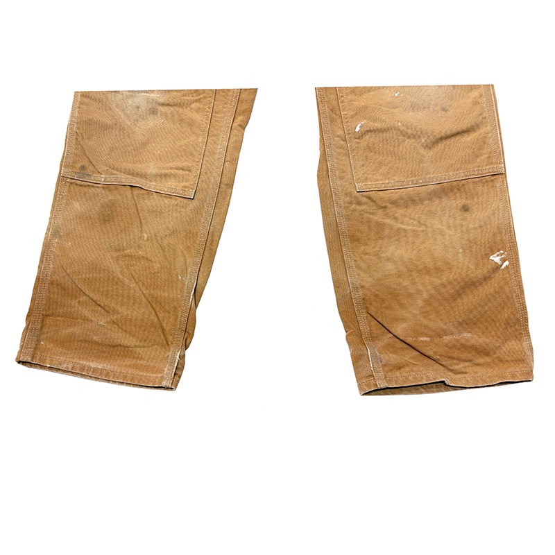 Carhartt �����ϡ��ȡ�Double Knee Painter Pants ���֥�ˡ� �ڥ��󥿡��ѥ�ġ��ڥ����ӡ�col.DUCK BROWN��size:W38��L32ɽ��(����W39��L32)�����å����ϡ�Made in U.S.A.  ��USED �桼���ɡۡ���šۡ�Ź�޻����Բġ�