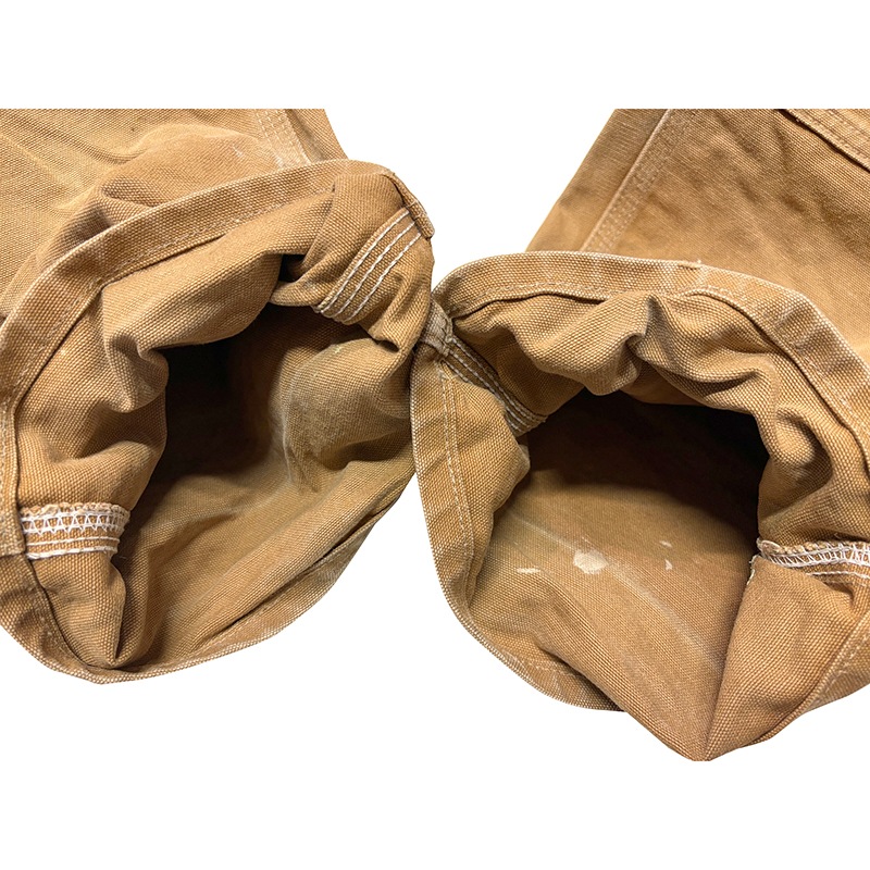 Carhartt �����ϡ��ȡ�Double Knee Painter Pants ���֥�ˡ� �ڥ��󥿡��ѥ�ġ��ڥ����ӡ�col.DUCK BROWN��size:W38��L32ɽ��(����W39��L32)�����å����ϡ�Made in U.S.A.  ��USED �桼���ɡۡ���šۡ�Ź�޻����Բġ�