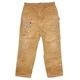 Carhartt �����ϡ��ȡ�Double Knee Painter Pants ���֥�ˡ� �ڥ��󥿡��ѥ�ġ��ڥ����ӡ�col.DUCK BROWN��size:W38��L32ɽ��(����W39��L32)�����å����ϡ�Made in U.S.A.  ��USED �桼���ɡۡ���šۡ�Ź�޻����Բġ�