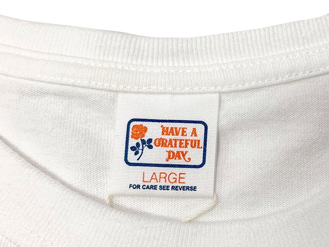 HAVE A GRATEFUL DAY �ϥ� �� ���쥤�ȥե� �ǥ���L/S T-SHIRTS -HIGH TIME ���󥰥��꡼�� T����� -�ϥ� �����ࡡĹµT����ġ�WHITE �ۥ磻�ȡ�����T��2024FW��GOWEST��GOHEMP