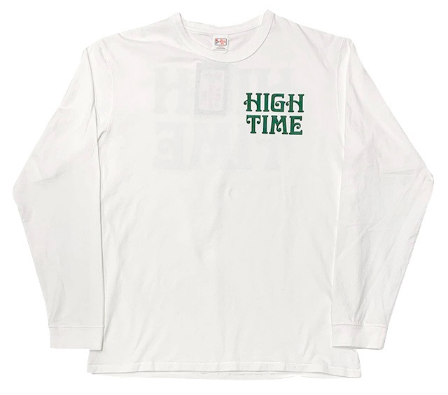 HAVE A GRATEFUL DAY �ϥ� �� ���쥤�ȥե� �ǥ���L/S T-SHIRTS -HIGH TIME ���󥰥��꡼�� T����� -�ϥ� �����ࡡĹµT����ġ�WHITE �ۥ磻�ȡ�����T��2024FW��GOWEST��GOHEMP