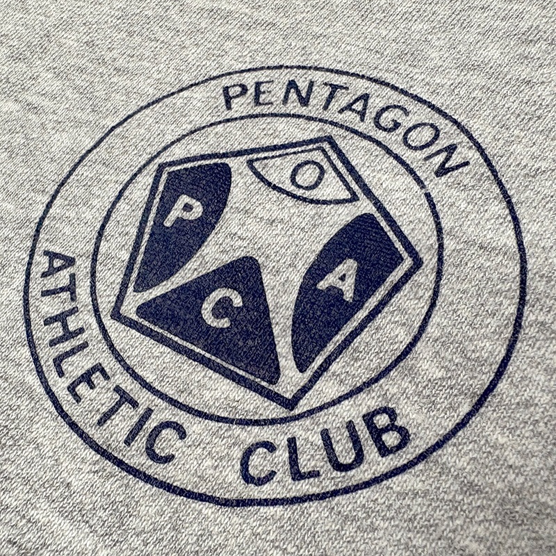 90sChampion ԥS/S T-SHIRTS 硼ȥ꡼ Tġ88/12ϡcol.HEATHER GRAYsize:X-LARGEĻɽPENTAGON ATHLETIC CLUBMADE IN U.S.A. VINTAGE ơۡšۡŹ޻Բġ