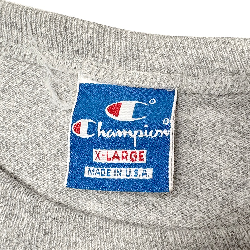 90sChampion ԥS/S T-SHIRTS 硼ȥ꡼ Tġ88/12ϡcol.HEATHER GRAYsize:X-LARGEĻɽPENTAGON ATHLETIC CLUBMADE IN U.S.A. VINTAGE ơۡšۡŹ޻Բġ