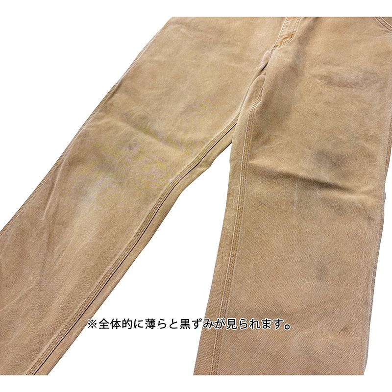 90s��Carhartt �����ϡ��ȡ�Single Knee Painter Pants ��col.DUCK BROWN��size:ɽ���ʤ�(W36��L32����)