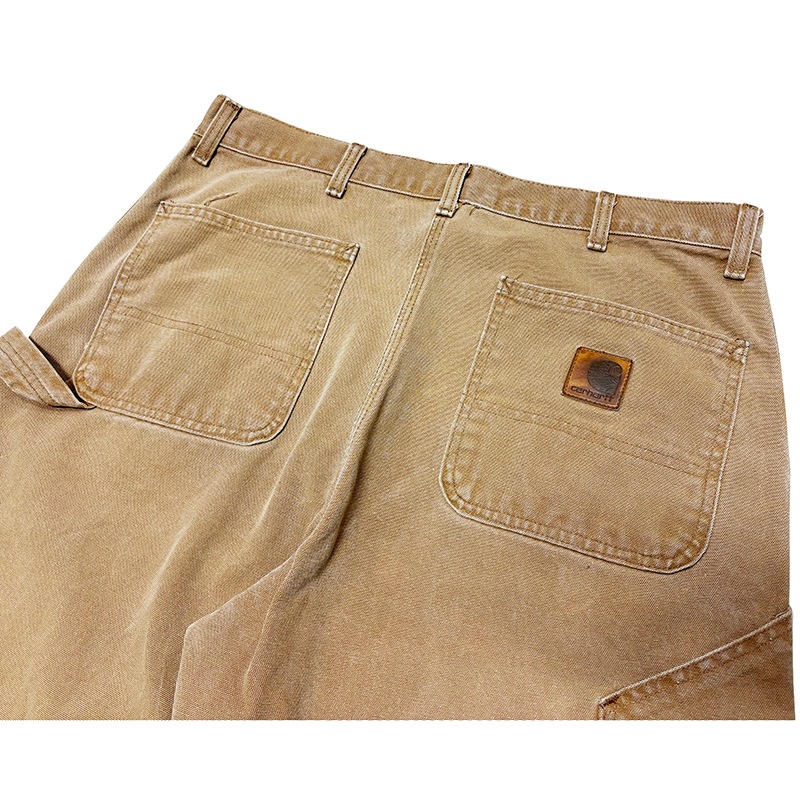 90s��Carhartt �����ϡ��ȡ�Single Knee Painter Pants ��col.DUCK BROWN��size:ɽ���ʤ�(W36��L32����)