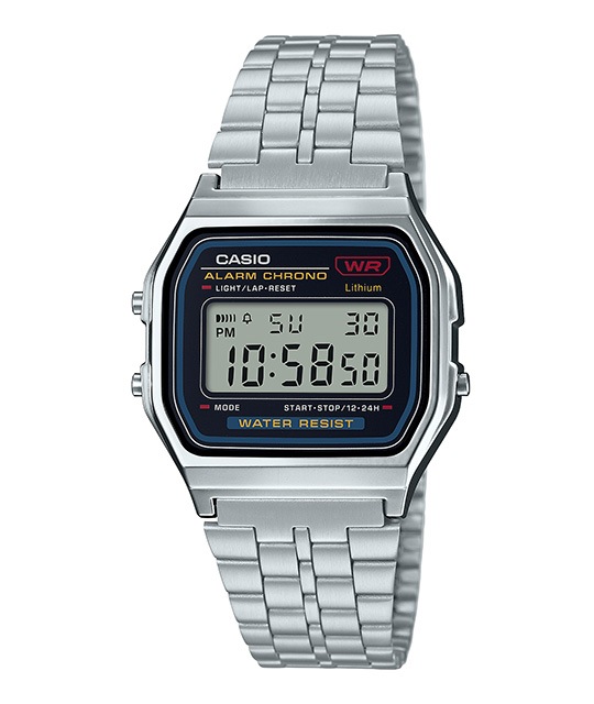 CASIO ��������CASIO Collection STANDARD ����С���A159WA-N1JH���᥿�롡�ӻ��ס������ץ�����