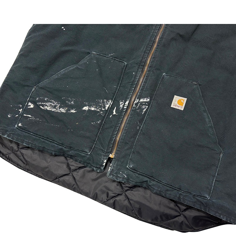 ��SALE 30%OFF�� 90s-00s��Carhartt �����ϡ��ȡ�Duck Vest ���å��٥��ȡ�col:BLACK��size:ɽ���ʤ�(2XL-TALL����)���ڥ󥭥ڥ���ȡ�΢����ƥ��󥰡����å����ϡ�BIG SIZE �ӥå������� ��Used �桼���ɡۡ���š�