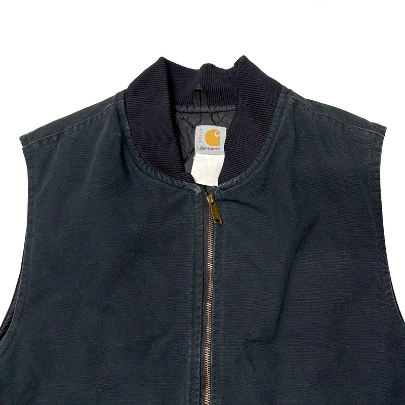��SALE 30%OFF�� 90s-00s��Carhartt �����ϡ��ȡ�Duck Vest ���å��٥��ȡ�col:BLACK��size:ɽ���ʤ�(2XL-TALL����)���ڥ󥭥ڥ���ȡ�΢����ƥ��󥰡����å����ϡ�BIG SIZE �ӥå������� ��Used �桼���ɡۡ���š�
