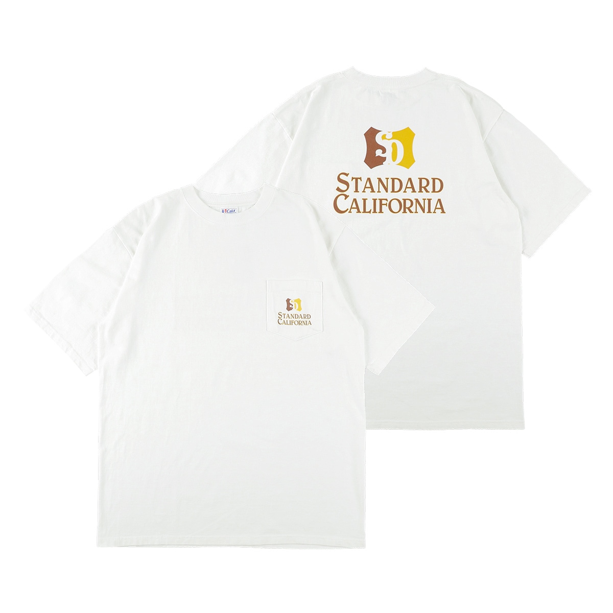 STANDARD CALIFORNIA ����������ɥ���ե���˥���SD Heavyweight Shield Logo Pocket T���إӡ��������� ������ɥ����ݥ��å� T����ġ�2026SS
