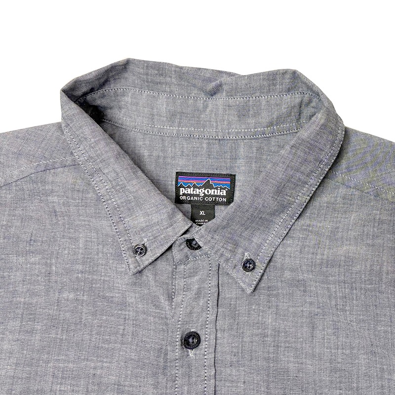 patagonia �ѥ����˥���BD S/S SHIRTS �ܥ�������� ���硼�ȥ��꡼�� ����ġ�col.GRAY��size:XL�����åȥ�ݥ��Ǻࡡ��USED �桼���ɡۡ���šۡ�Ź�޻����Բġ�