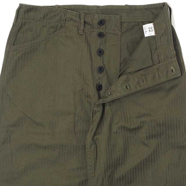 WAREHOUSE���������ϥ��� Lot 1207 MILITARY HERRINGBONE UTILITY PANTS �ߥ꥿�꡼ �إ��ܡ��� �桼�ƥ���ƥ� �ѥ�ġ��ܥȥࡡ�ꥸ�å�