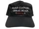 Cloveru Х롡MAKE CLOVERU GREAT AGAIN CAP ᥤ Х 졼 åס˹ҡ2(BLACK/RED)MADE IN USACali Headwear