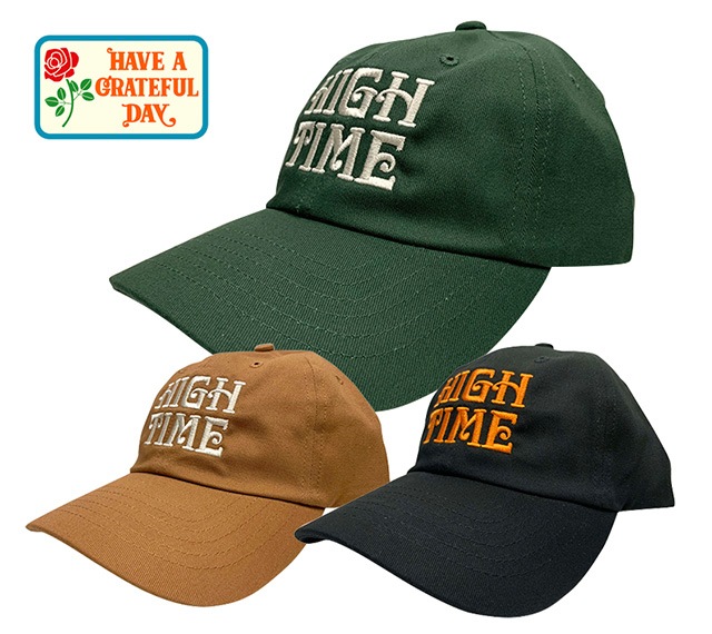 HAVE A GRATEFUL DAY �ϥ֥����졼�ȥե�ǥ���PANEL CAP -HIGH TIME �ѥͥ� ����å� -�ϥ������ࡡ˹�ҡ�2024FW��GOWEST��GOHEMP