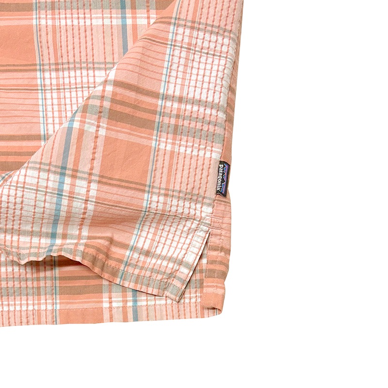 patagonia �ѥ����˥���S/S SHIRTS ���硼�ȥ��꡼�� ����ġ�col.CORAL PINK��size:XL�����åȥ�ݥ��Ǻࡡ��USED �桼���ɡۡ���šۡ�Ź�޻����Բġ�