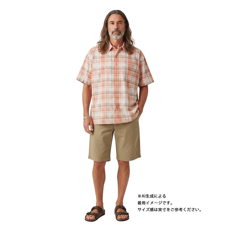 patagonia �ѥ����˥���S/S SHIRTS ���硼�ȥ��꡼�� ����ġ�col.CORAL PINK��size:XL�����åȥ�ݥ��Ǻࡡ��USED �桼���ɡۡ���šۡ�Ź�޻����Բġ�