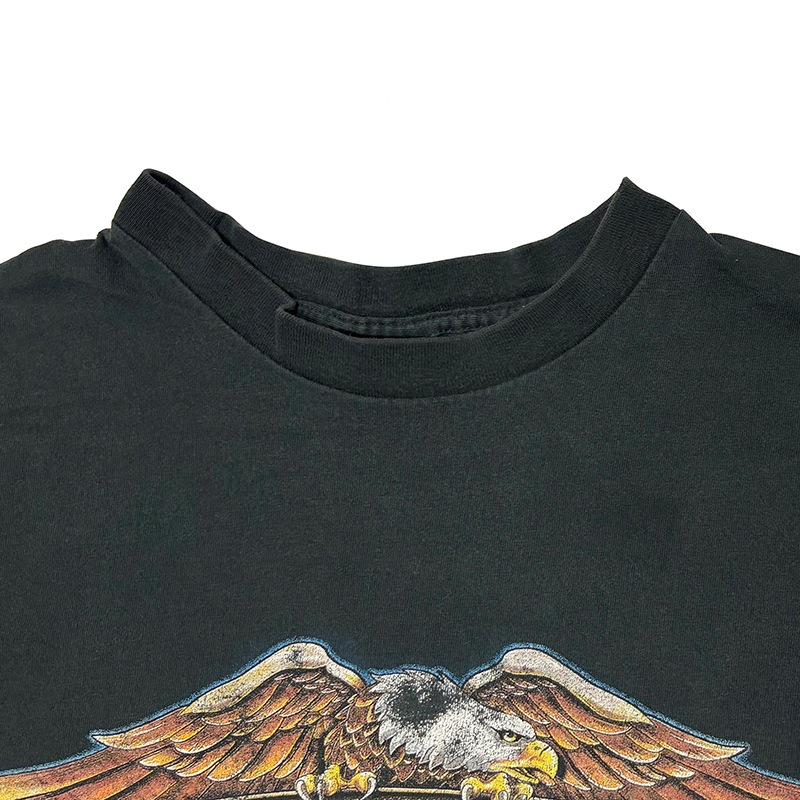90-00s��Harley-Davidson �ϡ��졼���ӥåɥ���SHORT SLEEVE T-SHIRTS ���硼�ȥ��꡼�� T����ġ�col:BLACK��size:XXL��Made in U.S.A.����VINTAGE �ӥ�ơ����ۡ���šۡ�Ź�޻����Բġ�