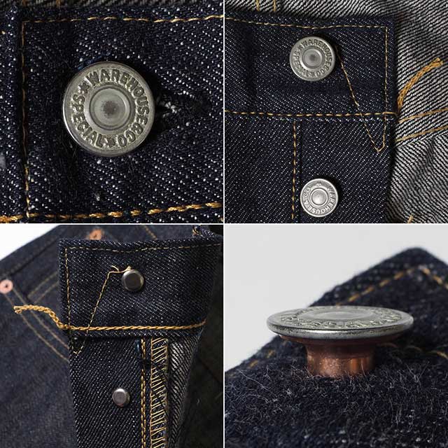 WAREHOUSE���������ϥ��� Lot 1000XX��(1946model)���ǥ˥� �����󥺡�DEADSTOCK BLUE���ꥸ�åɡ�NON WASH���������ϥ��� ���ƥå�����