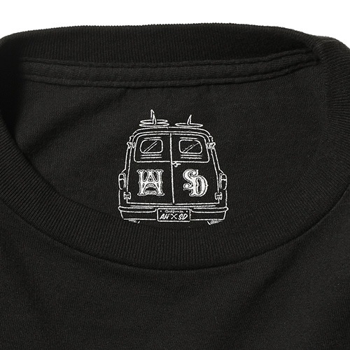 AH ���ʥ����إ֥� �� STANDARD CALIFORNIA ����������ɥ���ե���˥���Bones Logo Long Sleeve T �ܡ��� ���� ���󥰥��꡼�� T����ġ�Ĺµ��BLACK �֥�å�