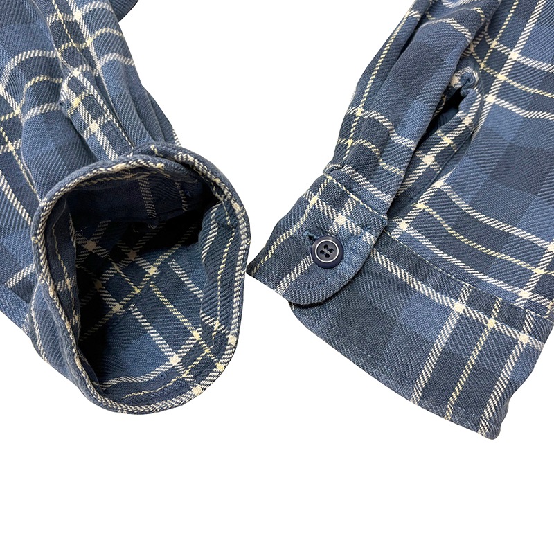 90s��Polo by Ralph Lauren �ݥ� ���ե������"FARRELL" L/S Flannel Shirt "�ե����" ���󥰥��꡼�� �ե��ͥ� ����ġ������å�����col.BLUE��WHITE��size:XXL ����VINTAGE �ӥ�ơ����ۡ���šۡ�Ź�޻����Բġ�