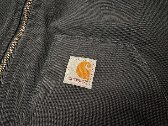 Carhartt �����ϡ��ȡ�Duck Vest ���å��٥��ȡ�col:BLACK��size:2XL��΢����ƥ��󥰡�BIG SIZE �ӥå������� ��Used �桼���ɡۡ���š�