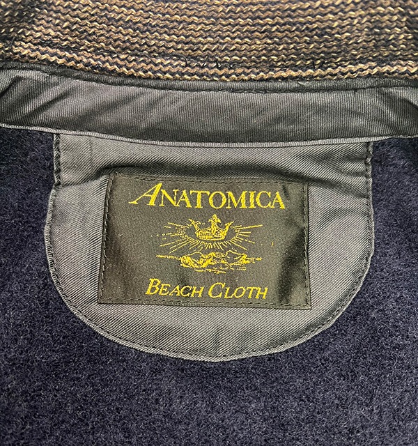 ANATOMICA ���ʥȥߥ���BB JACKET BROWN'S BEACH JACKET���֥饦�� �ӡ��� ���㥱�åȡ�580:SALT & PEPPER��2025FW