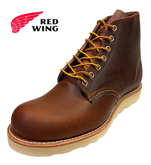 RED WING ��åɥ����󥰡�6-inch Classic Round 6����� ���饷�å��饦��ɡ�COPPER ���åѡ���STYLE NO.9111��D�磻����REDWING���֡��ġ�����֡��ġ�����ꥫ��