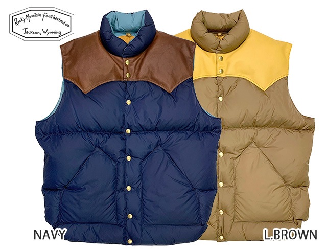 ��SALE 20%OFF�� Rocky Mountain Featherbed ���å����ޥ���ƥ�ե������٥åɡ�DOWN VEST ������٥��ȡ�2023ǯ��ǥ롡���å����ޥ���ƥ�MADE IN JAPAN