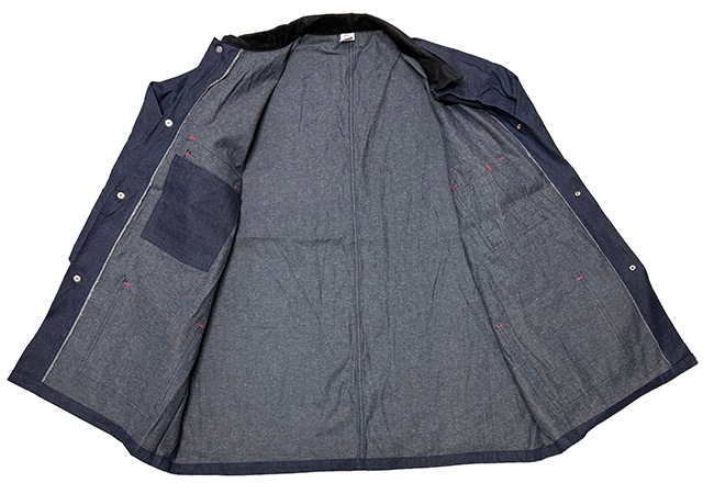 ��DEADSTOCK�� 70-80s��CABOOSE ���֡�����Denim Coverall �ǥ˥� ���С������롡col.INDIGO��size:XXL��Made in U.S.A. �ڥǥåɥ��ȥå���