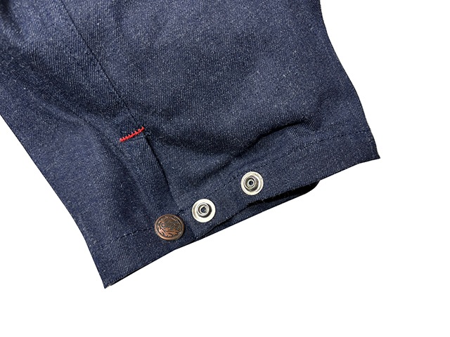 ��DEADSTOCK�� 70-80s��CABOOSE ���֡�����Denim Coverall �ǥ˥� ���С������롡col.INDIGO��size:XXL��Made in U.S.A. �ڥǥåɥ��ȥå���