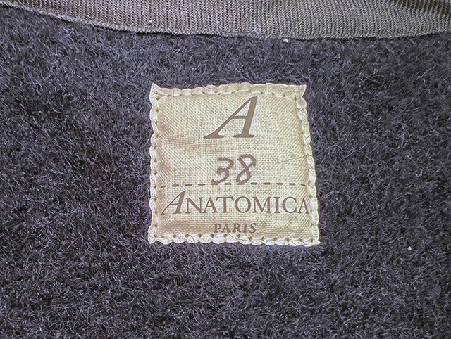 ANATOMICA ���ʥȥߥ���BB VEST FACE BROWN'S BEACH VEST���֥饦�� �ӡ��� �٥��ȡ�580:SALT & PEPPER��2025FW