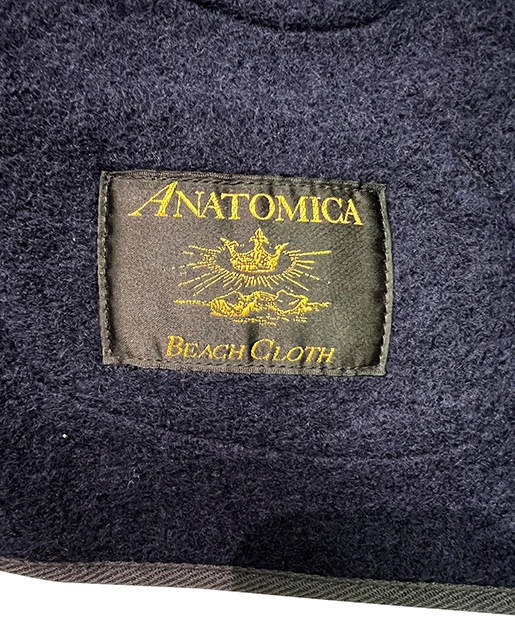 ANATOMICA ���ʥȥߥ���BB VEST FACE BROWN'S BEACH VEST���֥饦�� �ӡ��� �٥��ȡ�580:SALT & PEPPER��2025FW